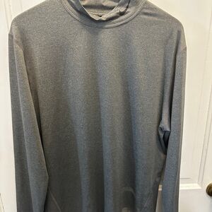 Nike Golf Tour Performance Long Sleeve high neck gray shirt